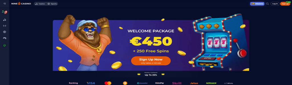 Nine Casino Overview
